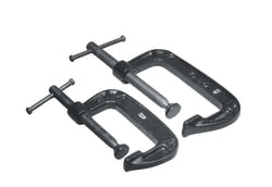 United Scientific C-clamp C-clamp; Size: 3 in. (Opening); Color: Black;